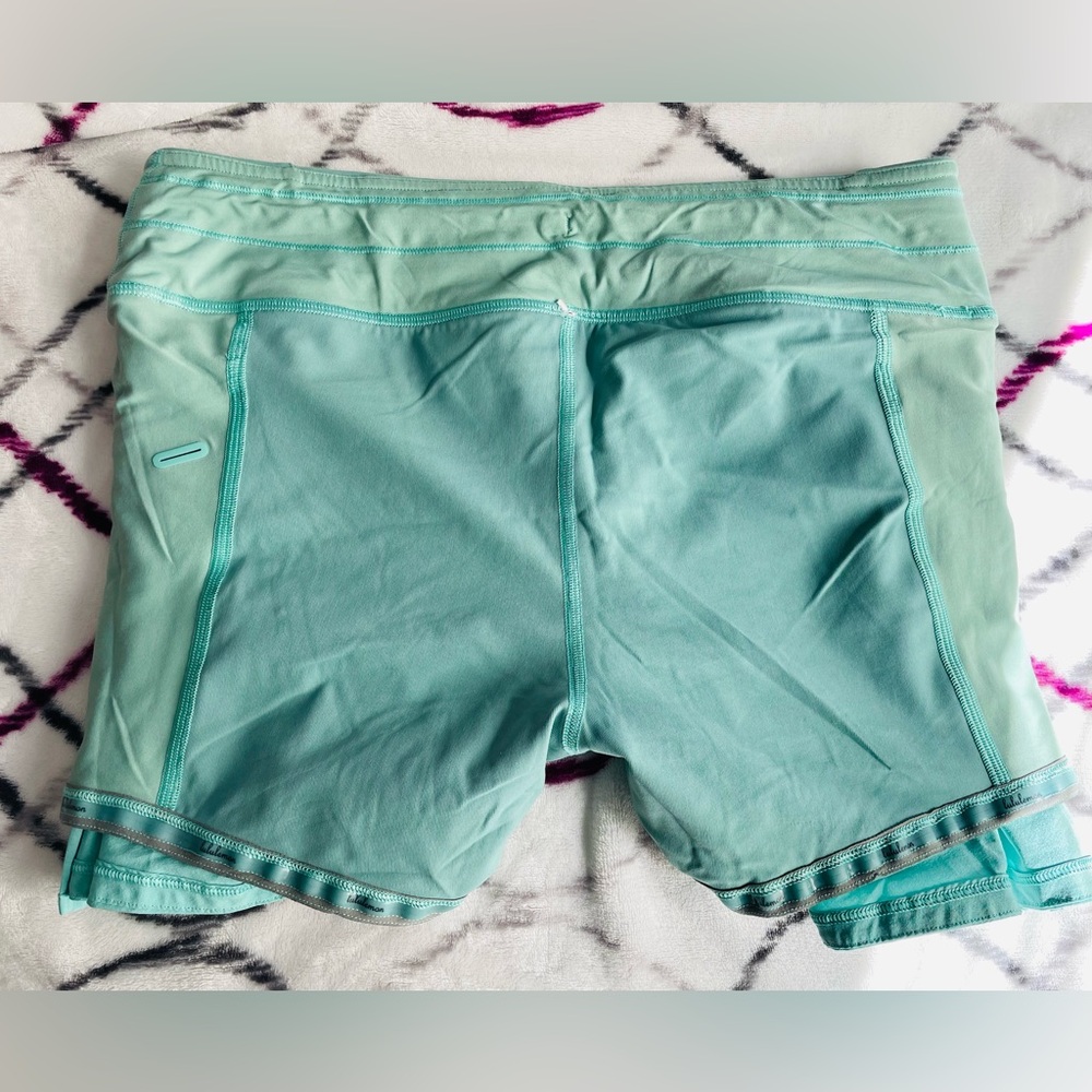 lululemon athletica Women's Athletic Shorts - Aqua - Picture 6 of 9